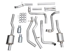 0FG Catback Exhaust for 2025+ RAM 1500 3.0TT Rebel - 5” Chrome Silver Tips image 3