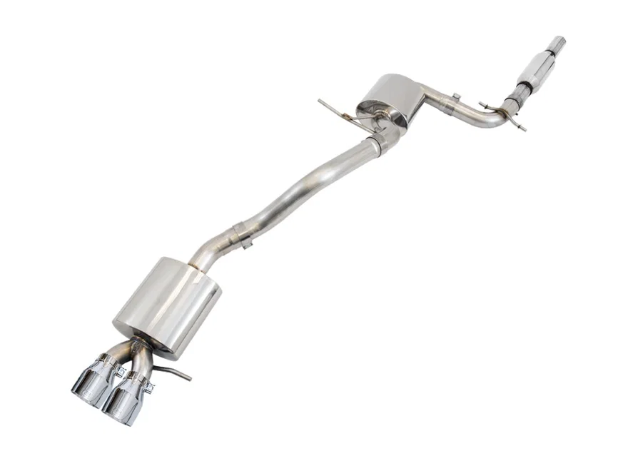 Touring Edition Exhaust for MK6 Jetta 2.5L - Chrome Silver Tips