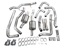 0FG Catback Exhaust for RAM RHO - Chrome Silver Tips image 8