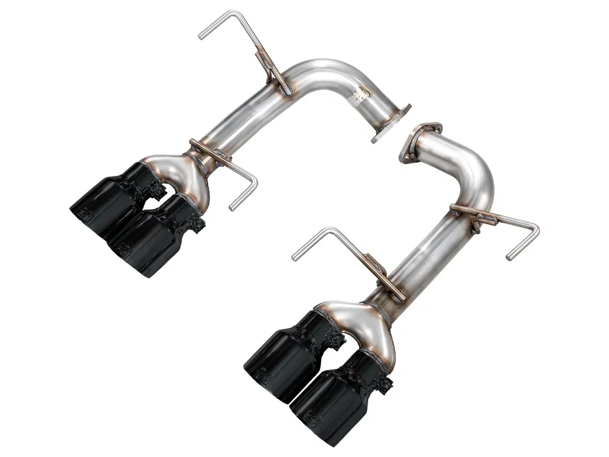 Track Edition Axleback Exhaust for VB Subaru WRX - 4" Diamond Black Tips