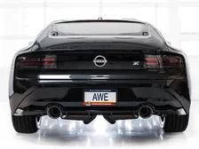 Track Edition Exhaust for Nissan Z - Chrome Silver Tips image 13
