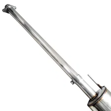 0FG Non-Resonated Catback for '21+ Ford F-150 (With Bumper Cutouts) - 5" Diamond Black Tips image 5