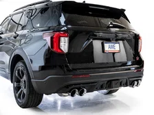 Touring Edition Exhaust for Ford Explorer ST - Chrome Silver Tips image 17
