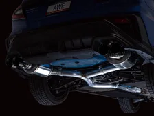 Touring Edition Catback Exhaust for VB Subaru WRX - 4" Diamond Black Tips image 8