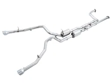 0FG Catback Exhaust for RAM TRX - 5" Chrome Silver Tips image 1