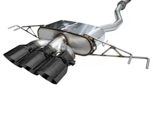 Touring Edition Exhaust for FL5 Civic Type R - Triple Diamond Black Tips image 7