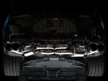 Touring Edition Exhaust for C8 Corvette - 4.5" Diamond Black Tips image 5