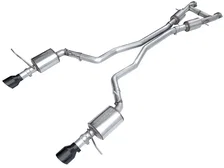Touring Edition Exhaust for Dodge Durango 3.6 / 5.7 - Diamond Black Tips image 1