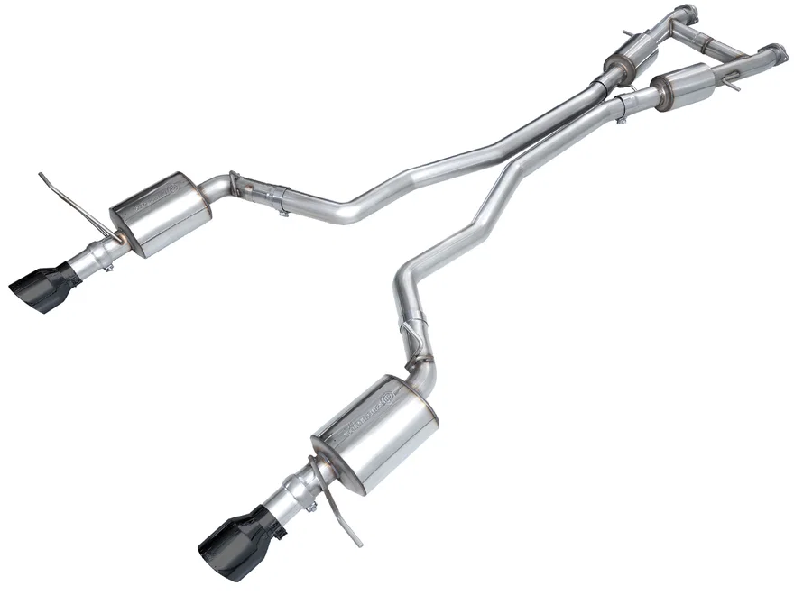 Touring Edition Exhaust for Dodge Durango 3.6 / 5.7 - Diamond Black Tips