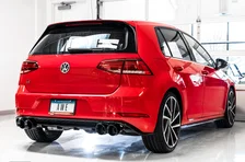 SwitchPath™ Exhaust for MK7.5 Golf R - Diamond Black Tips, 102mm image 5