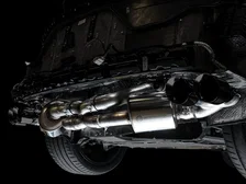 Touring Edition Exhaust for C8 Corvette - 4.5" Diamond Black Tips image 6