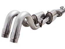 0FG Exhaust with BashGuard for 3rd Gen Tacoma - Dual Chrome Silver Tips image 8