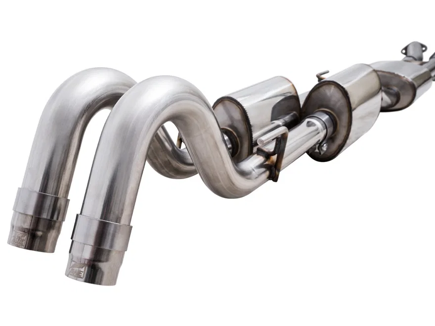 0FG Exhaust with BashGuard for 3rd Gen Tacoma - No Tips