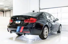 Touring Edition Axleback Exhaust for BMW F3X 340i/440i - 4" Diamond Black Tips image 4