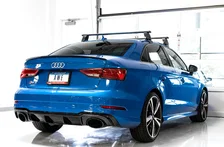 Track Edition Exhaust for Audi 8V RS 3 - Diamond Black RS-style Tips image 4
