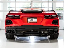 Track Edition Exhaust for C8 Corvette - 4.5" Diamond Black Tips image 3
