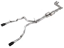 0FG Catback Exhaust for 2025+ RAM 1500 3.0TT Standard and High Output - 5” Diamond Black Tips image 1