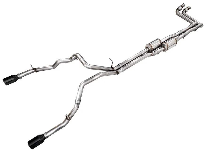 0FG Catback Exhaust for 2025+ RAM 1500 3.0TT Standard and High Output - 5” Diamond Black Tips
