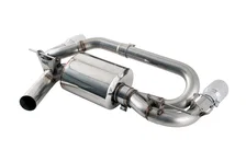 Touring Edition Axleback Exhaust for BMW F22 M235i / M240i - 3.5" Diamond Black Tips image 1