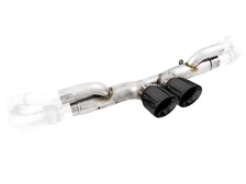 Center Muffler Delete for Porsche 991.1 / 991.2 GT3 / RS - Diamond Black Tips image 1