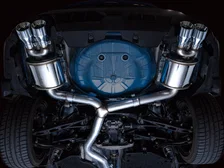 Touring Edition Catback Exhaust for VB Subaru WRX - 4" Chrome Silver Tips image 7