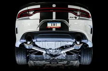 Touring Edition Exhaust for 17+ Charger 5.7 - Diamond Black Tips image 3