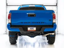 0FG Exhaust with BashGuard for 3rd Gen Tacoma - Dual Chrome Silver Tips image 22