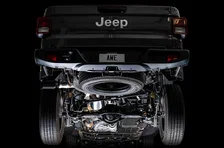 Tread Edition Catback Single-Side Exhaust for Jeep JT 3.6L - Diamond Black Tip image 5
