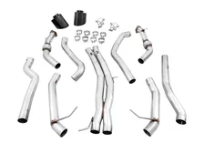 Track Edition Exhaust for Audi B9.5 RS 5 Coupe - Diamond Black RS-style Tips image 4