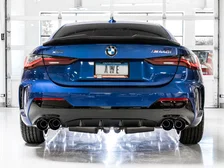 Resonated Touring Edition Exhaust for G2X M340i / M440i - 4" Diamond Black Tips for BMW image 7