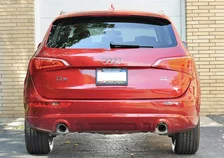 Non-Resonated Exhaust System (Downpipe-Back) for 8R Q5 3.2L -- Diamond Black Tips image 2