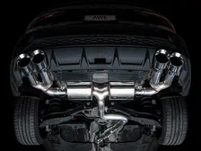 Touring Edition Exhaust for Audi 8Y S3 - 4.5" Chrome Silver Tips image 11