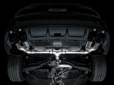 Track Edition Exhaust for Audi 8Y S3 - 4.5" Diamond Black Tips image 12