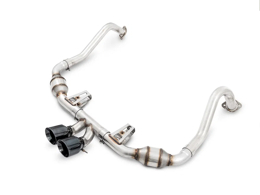 Touring Edition Exhaust for Porsche 718 Boxster / Cayman - Diamond Black Tips