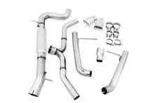 Track Edition Exhaust for VW Golf Alltrack / Sportwagen 4Motion - Chrome Silver Tips image 5