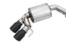 Touring Edition Cat-back Exhaust for the '18-'23 S550 Mustang GT - Quad Diamond Black Tips image 4