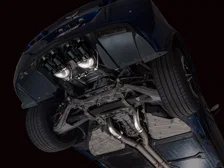 Touring Edition Axleback Exhaust for C6 Chevrolet Corvette Z06/ZR1 - 4.5” Diamond Black Tips image 12