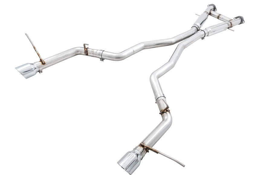 Track Edition Exhaust for Jeep Grand Cherokee SRT - Chrome Silver Tips