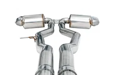 Non-Resonated Touring Edition Exhaust for A90 Supra - 5" Chrome Silver Tips for Toyota GR Supra image 3