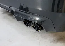 Touring Edition Axleback Exhaust for BMW F10 M5 - 4" Diamond Black Tips image 3