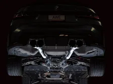 Track Edition Catback Exhaust for BMW G8X M3/M4 - 4.5" Diamond Black Tips image 10