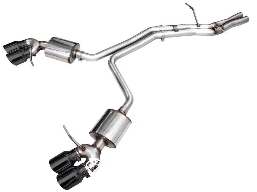 Touring Edition Catback Exhaust for '22+ Porsche Macan 2.9TT - Diamond Black Tips