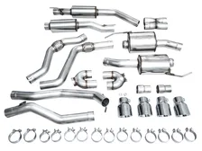 Touring Edition Exhaust for Ford Explorer ST - Chrome Silver Tips image 7