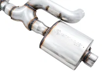 Tread Edition Axleback Dual Exhaust for Jeep JK/JKU 3.6L - Diamond Black Tips image 2