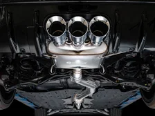 Touring Edition Exhaust for FL5 Civic Type R - Triple Chrome Silver Tips image 12