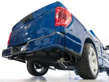 0FG Dual Side Exit Exhaust for Ford F-150 Regular Cab - 4.5" Diamond Black Tips image 9