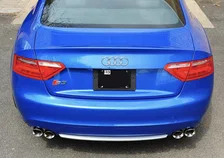 Track Edition Exhaust System for B8 S5 4.2L - 3.5" Diamond Black Tips image 2