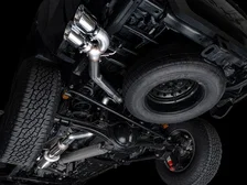 0FG Exhaust for 4th Gen Toyota Tacoma - Dual Chrome Silver Tips image 13