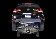 Performance Cat-back Exhaust for Golf / Rabbit 2.5L - Chrome Tips for Volkswagen image 2