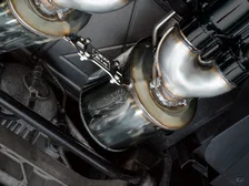 Touring Edition Axleback Exhaust for C6 Chevrolet Corvette Z06/ZR1 - 4.5” Diamond Black Tips image 6